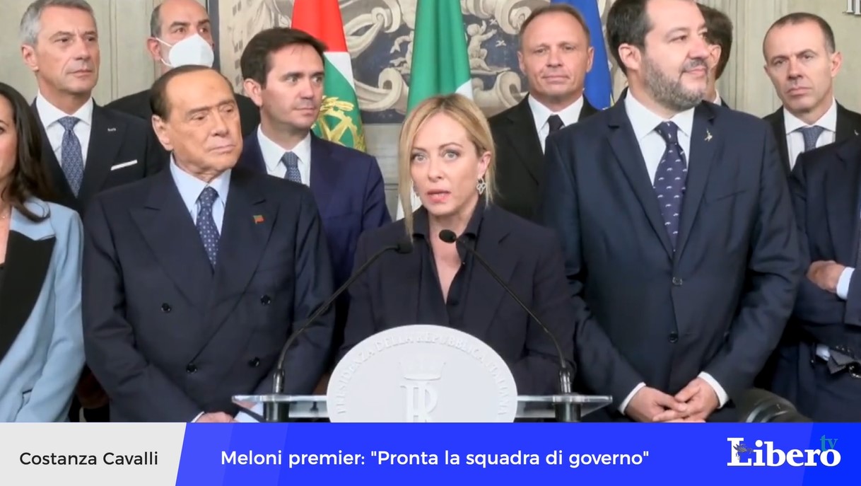 squadra di governo meloni