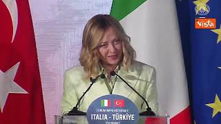 Meloni: "Lavoriamo per creare ambienti favorevoli a investimenti ...